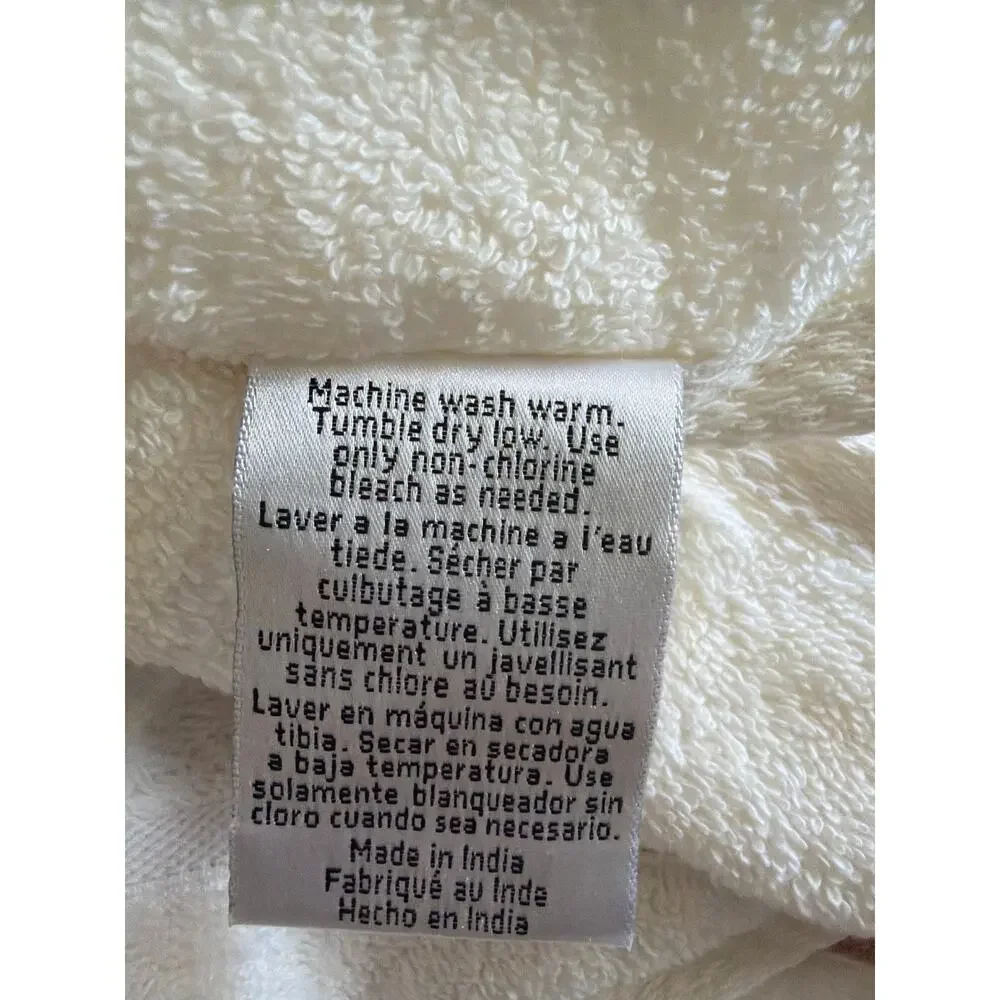 Avanti Linens Four Hand Towels 100% Cotton NWT Dream Big